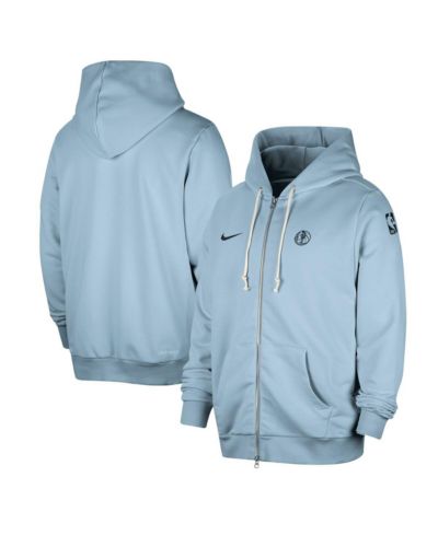 Мужское худи Nike Dallas Mavericks Authentic Standard Issue, светло-голубое