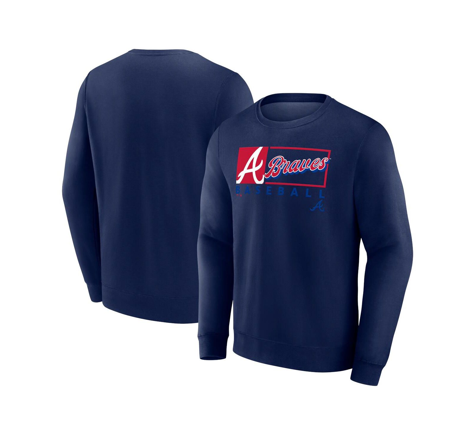 Мужская толстовка Fanatics Atlanta Braves Focus Fleece