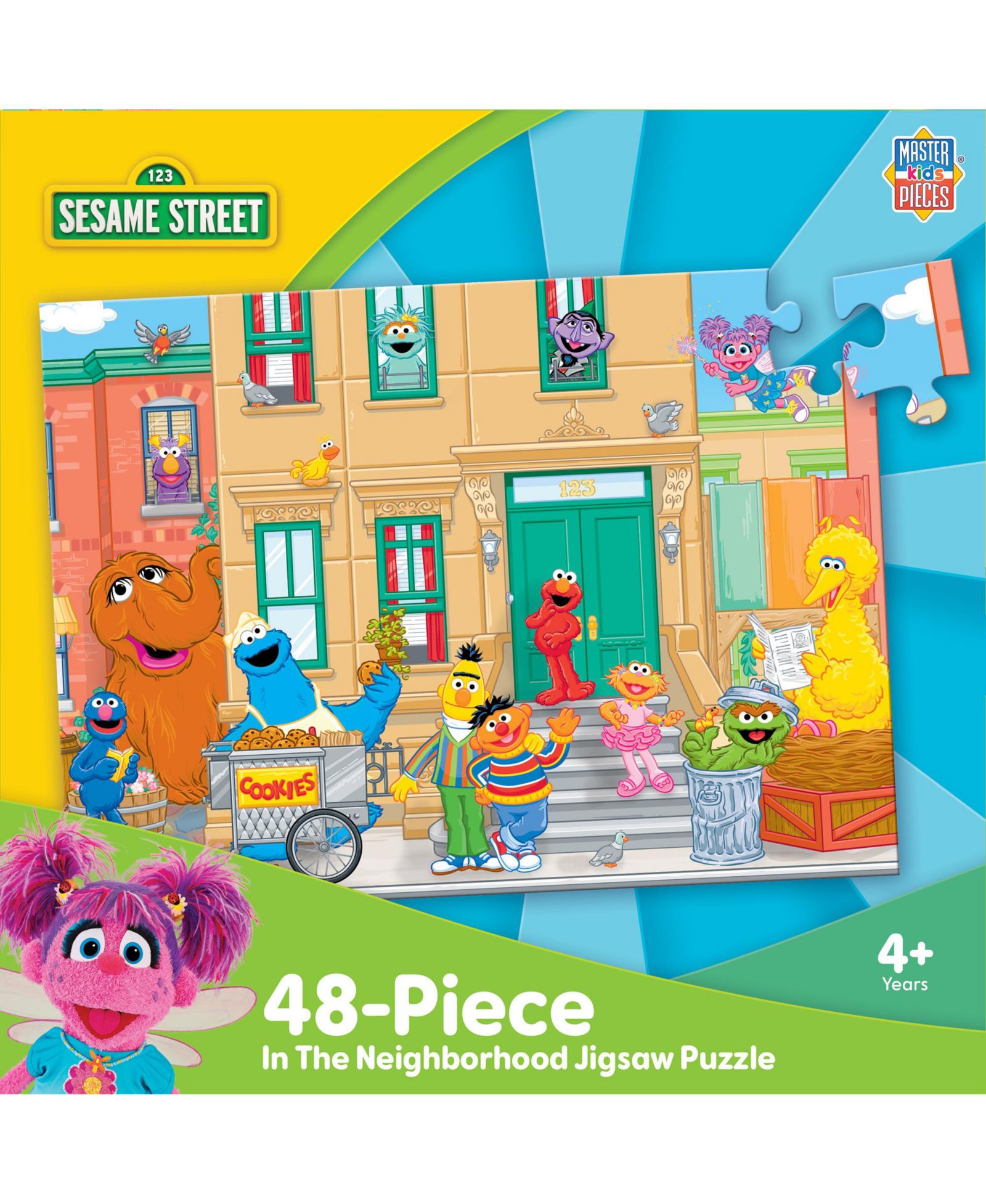 Sesame Street - In the Neighborhood пазл на 48 деталей