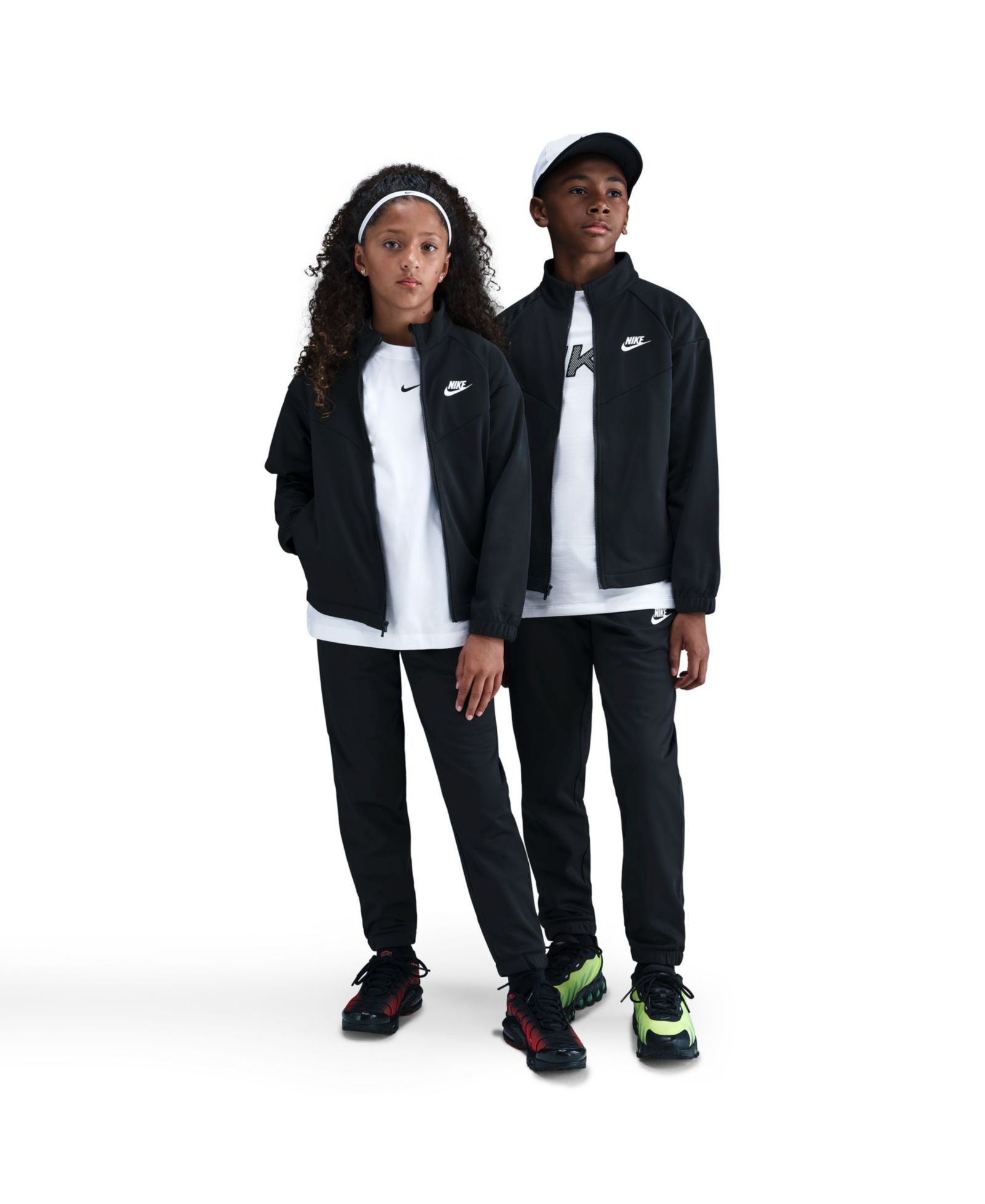 Nike Детский комплект из спортивной куртки и брюк Dri-FIT с длинным рукавом, 2 предмета