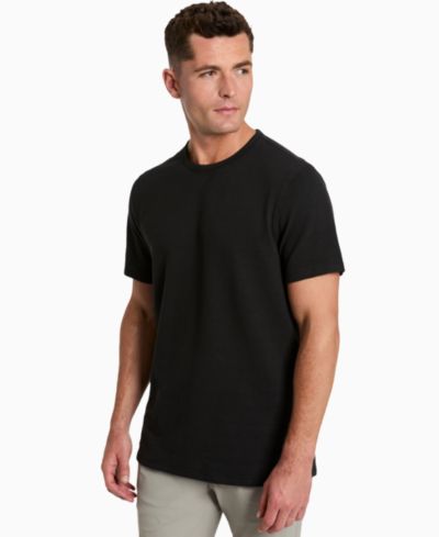 Мужская облегающая текстурированная футболка Kenneth Cole
