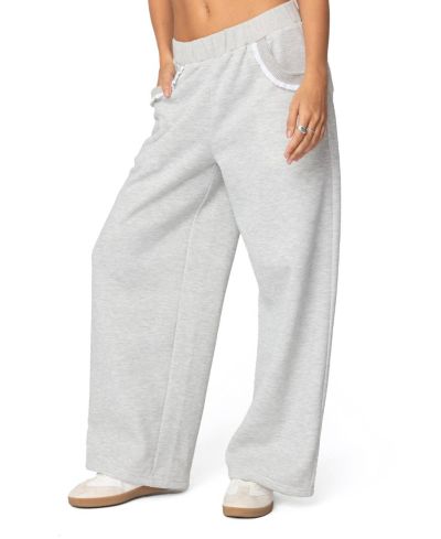 Edikted Женские спортивные брюки Ashtin Ruffle Trim