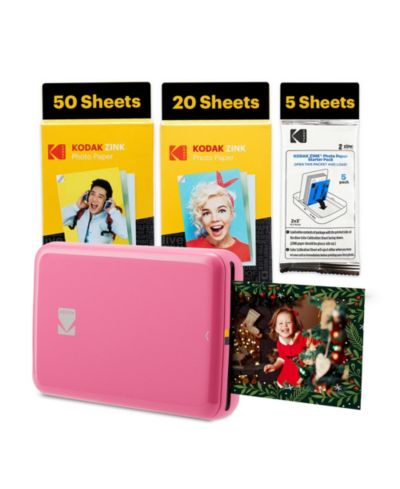 Kodak Step мобильный фотопринтер 2x3" и бумага Zink (75 шт) комплект