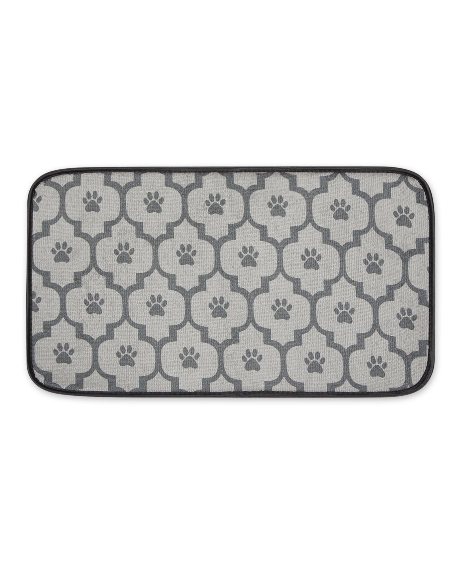Коврик для животных Bone Dry Pet Mat Lattice Paw Print