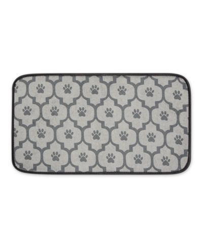 Коврик для животных Bone Dry Pet Mat Lattice Paw Print