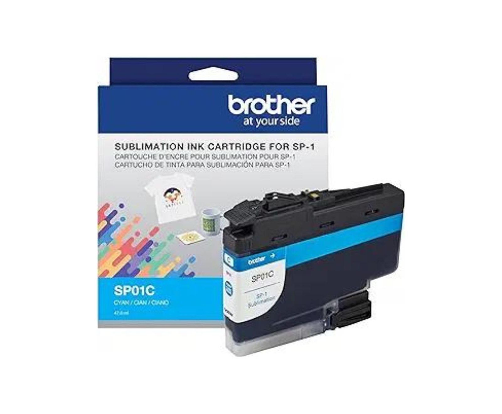 Brother SP01CS Cyan Original Sublimation Ink Cartridge