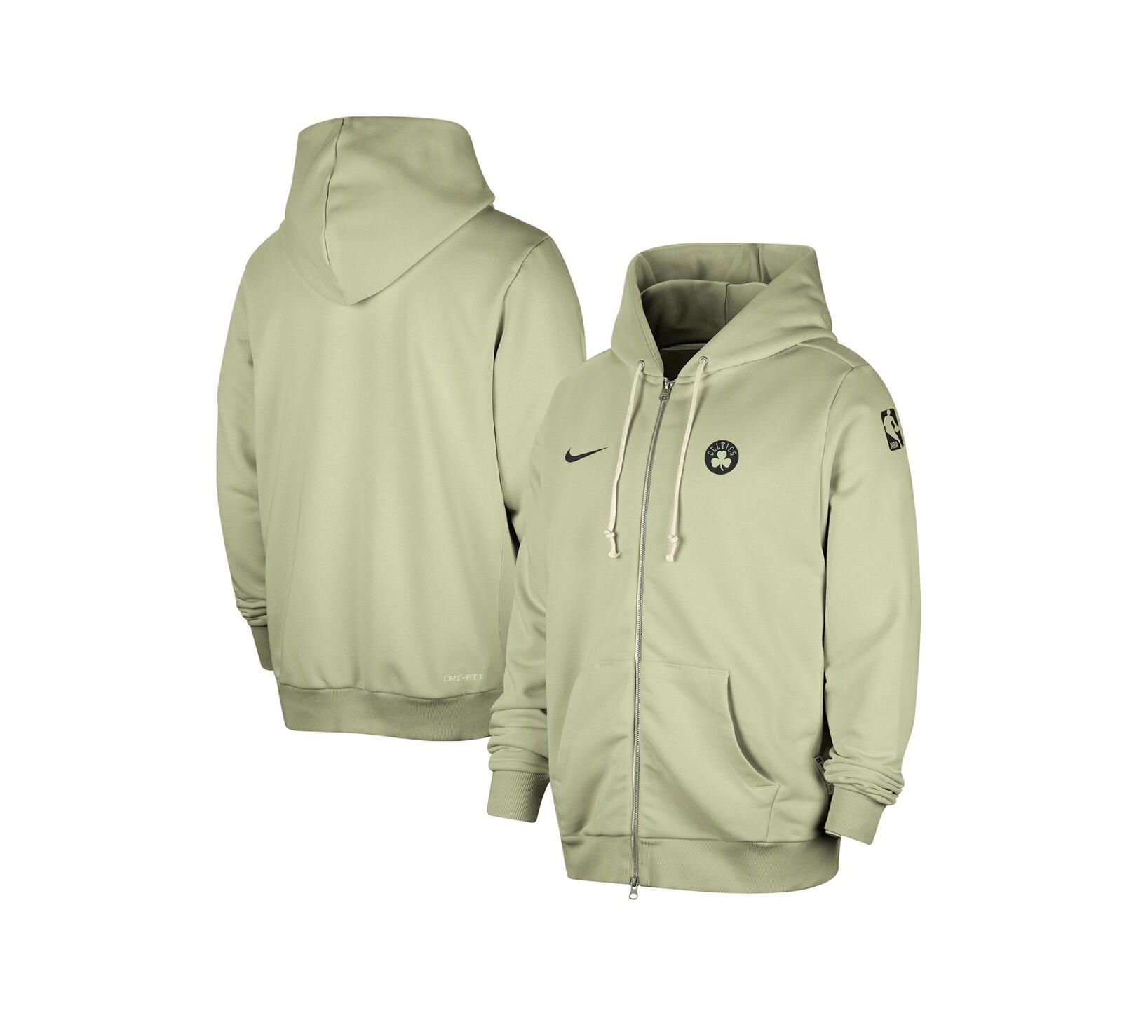 Мужское худи Nike Green Boston Celtics Authentic Standard Issue Full-Zip