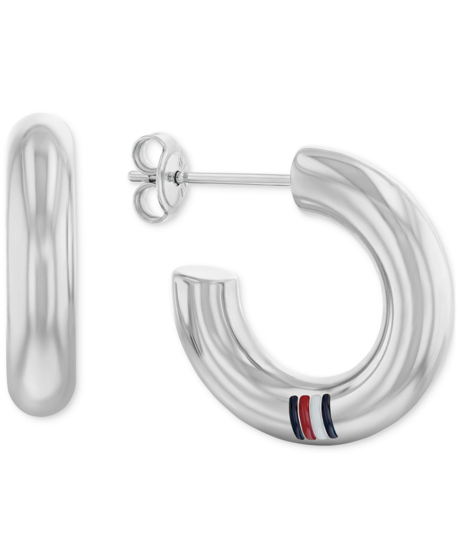 Tommy Hilfiger Серьги-кольца Circle Small Hoop, 0.86"