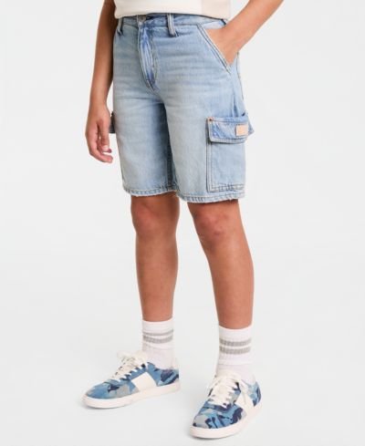 Levi's Big Boys Denim Cargo Shorts