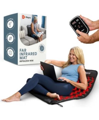 Lifepro InfraZen Far Infrared Heating Mat - Portable Full Body Heating Mat & Infrared Therapy Pad for Recovery, Relaxation & Sleep