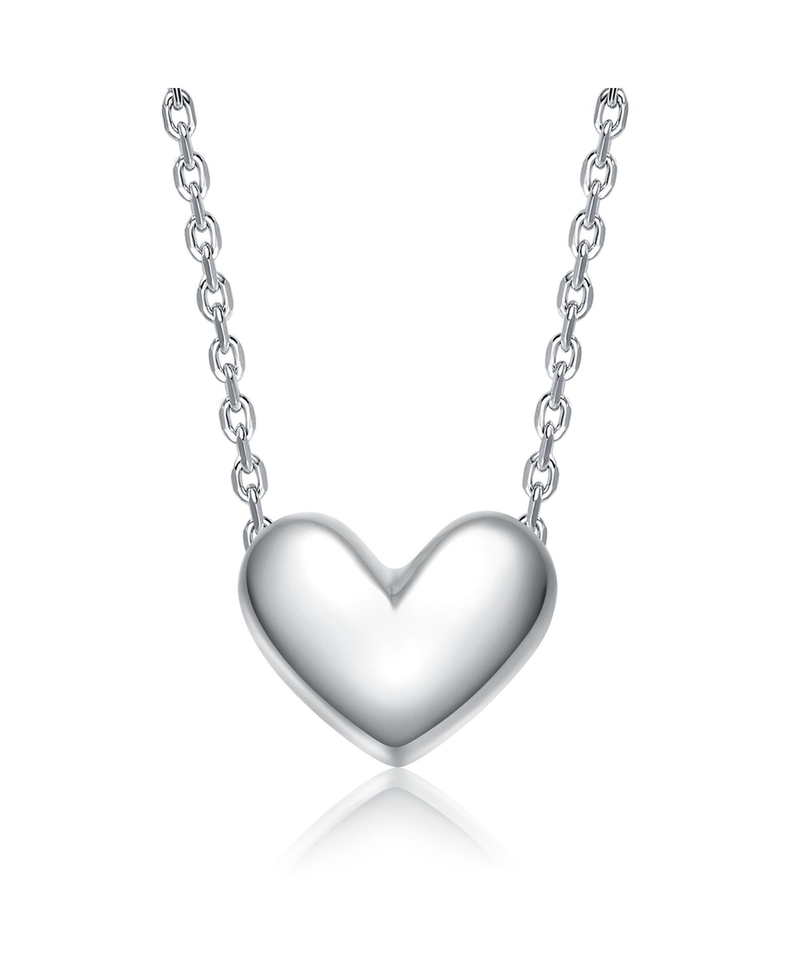 Подвеска GiGiGirl Minimalist High-Polish Puffy Heart Dainty