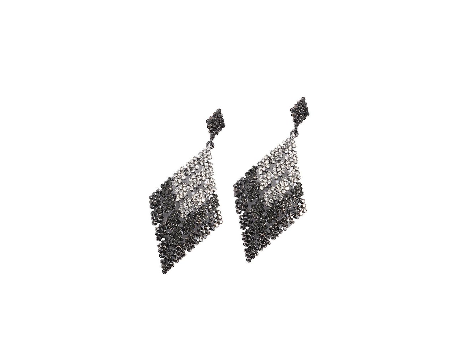 Ombre Rhombus Drop Earrings