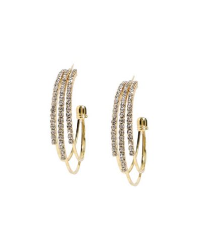Серьги Party Half Hoop