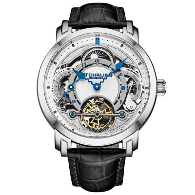 Автоматические скелетон-часы Celestial Timekeeper 1017.01 Dual Time 44mm