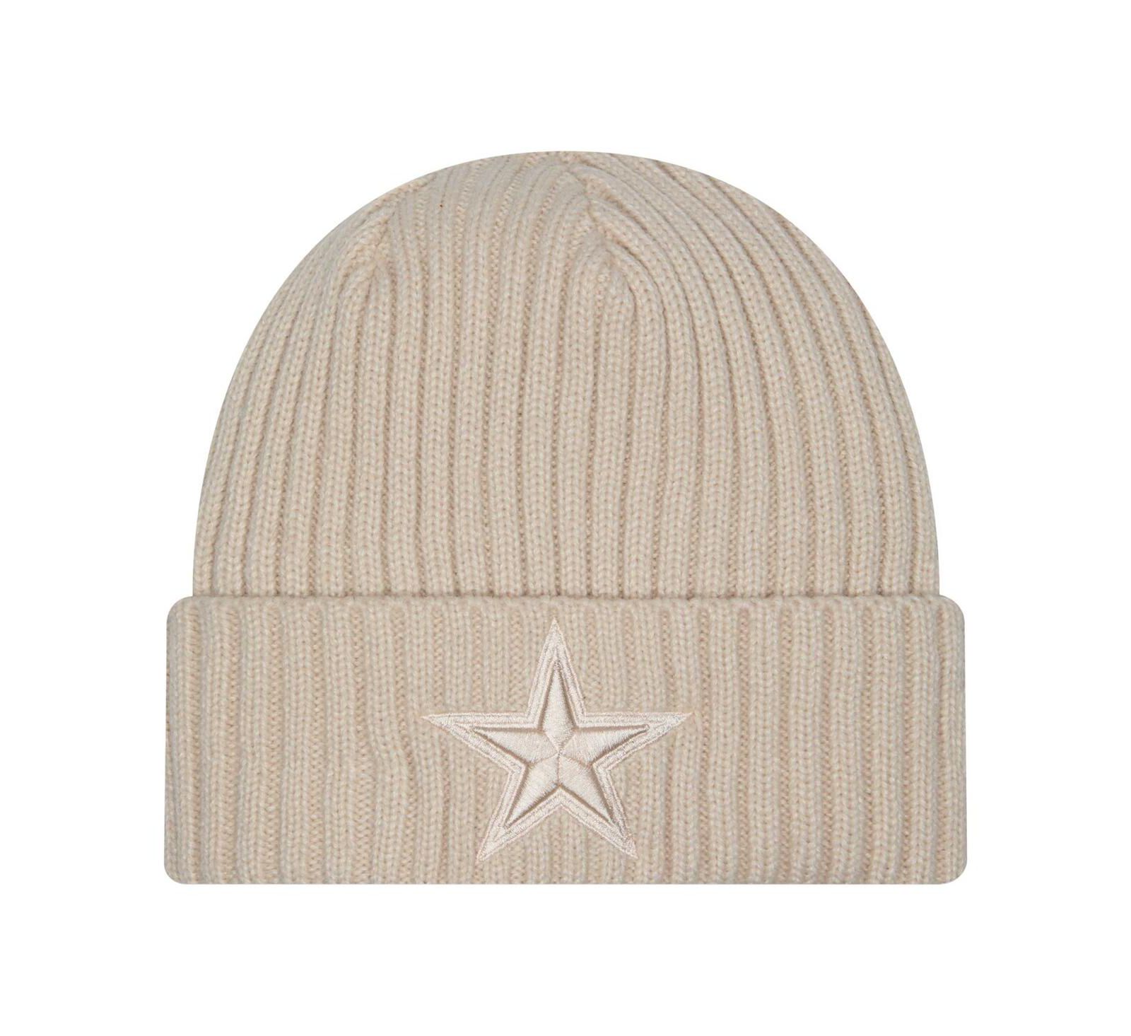 Мужская вязаная шапка New Era Stone Dallas Cowboys Color Pack Cuffed Knit Hat