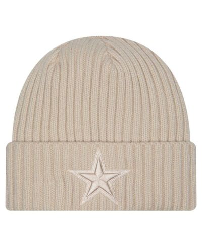 Мужская вязаная шапка New Era Stone Dallas Cowboys Color Pack Cuffed Knit Hat