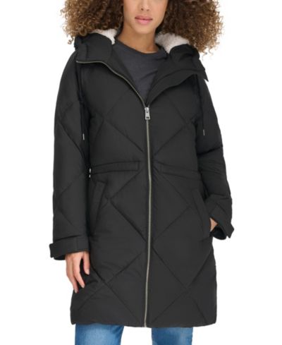 Женская парка Levi's Diamond Quilted Cinch Waist