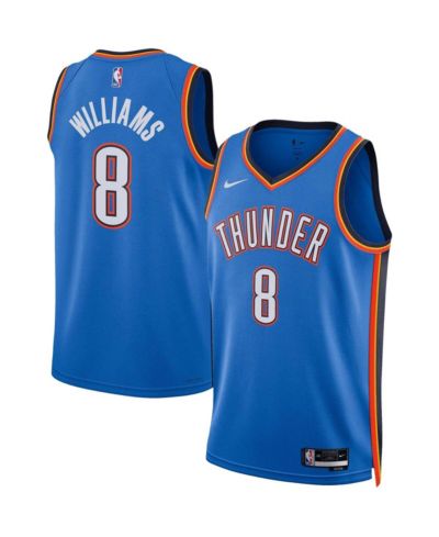 Nike Men's and Women's Jalen Williams Blue Oklahoma City Thunder Swingman Jersey - Icon Edition
