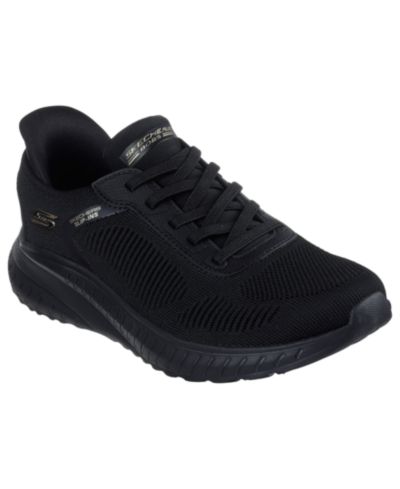 Skechers Women's Slip-Ins: BOBS Sport Squad Chaos Walking Sneakers Wide Width from Finish Line
