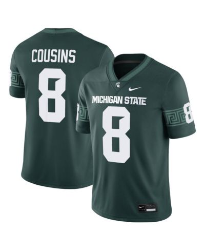 Nike Men's Kirk Cousins Green Michigan State Spartans Alumni Game Jersey