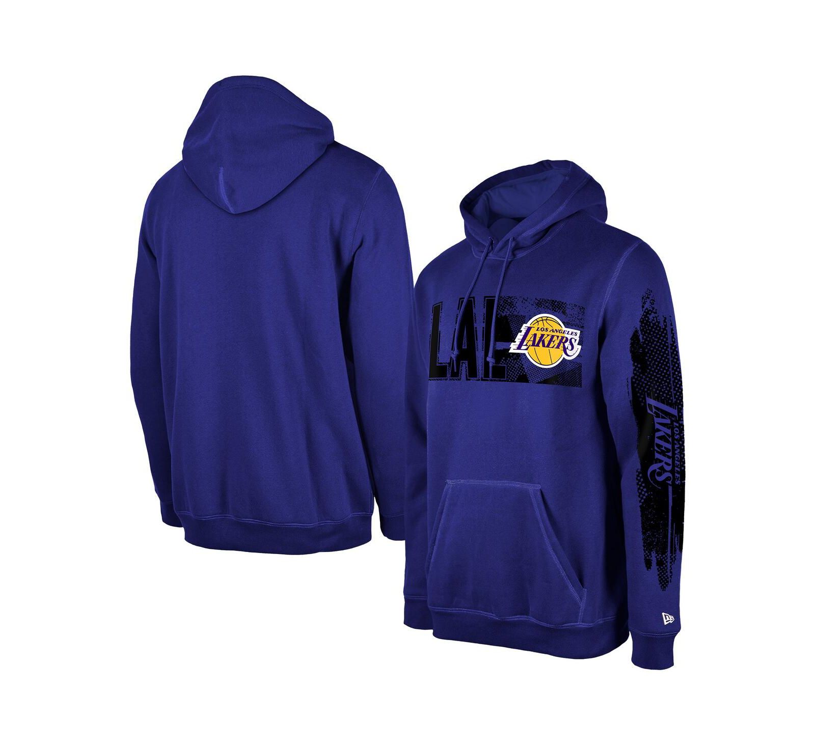 New Era мужское худи Pullover Los Angeles Lakers Purple Tip-Off Collection