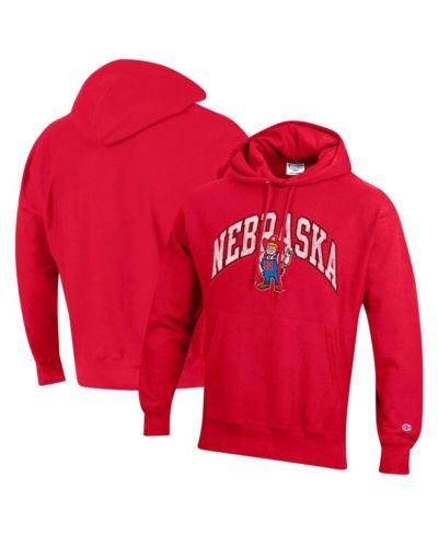 Champion Мужское худи Nebraska Huskers
