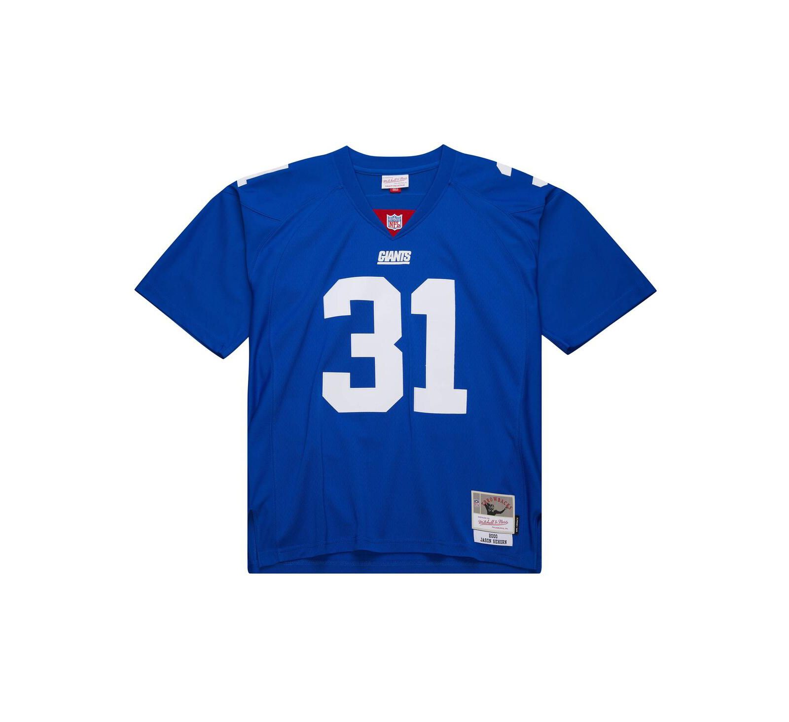 Mitchell & Ness джерси Jason Sehorn Royal New York Giants 2000 Legacy Replica Men's