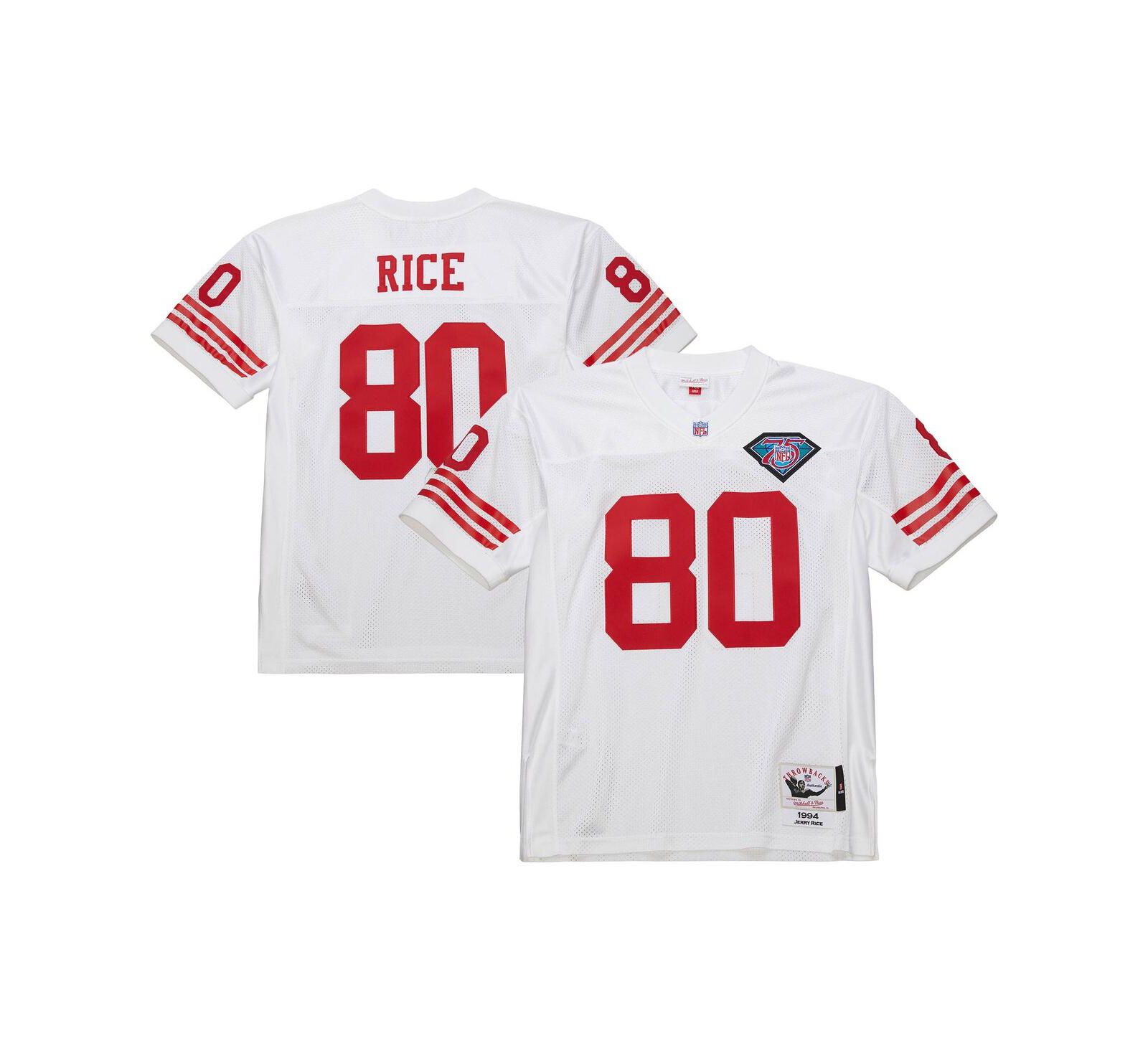 Мужская джерси Mitchell & Ness Jerry Rice San Francisco 49ers 1994 Authentic Throwback