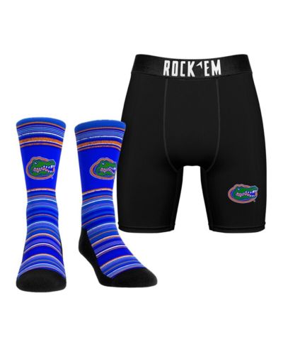 Rock 'Em Мужской набор боксеров и носков Florida Gators Primary Crew