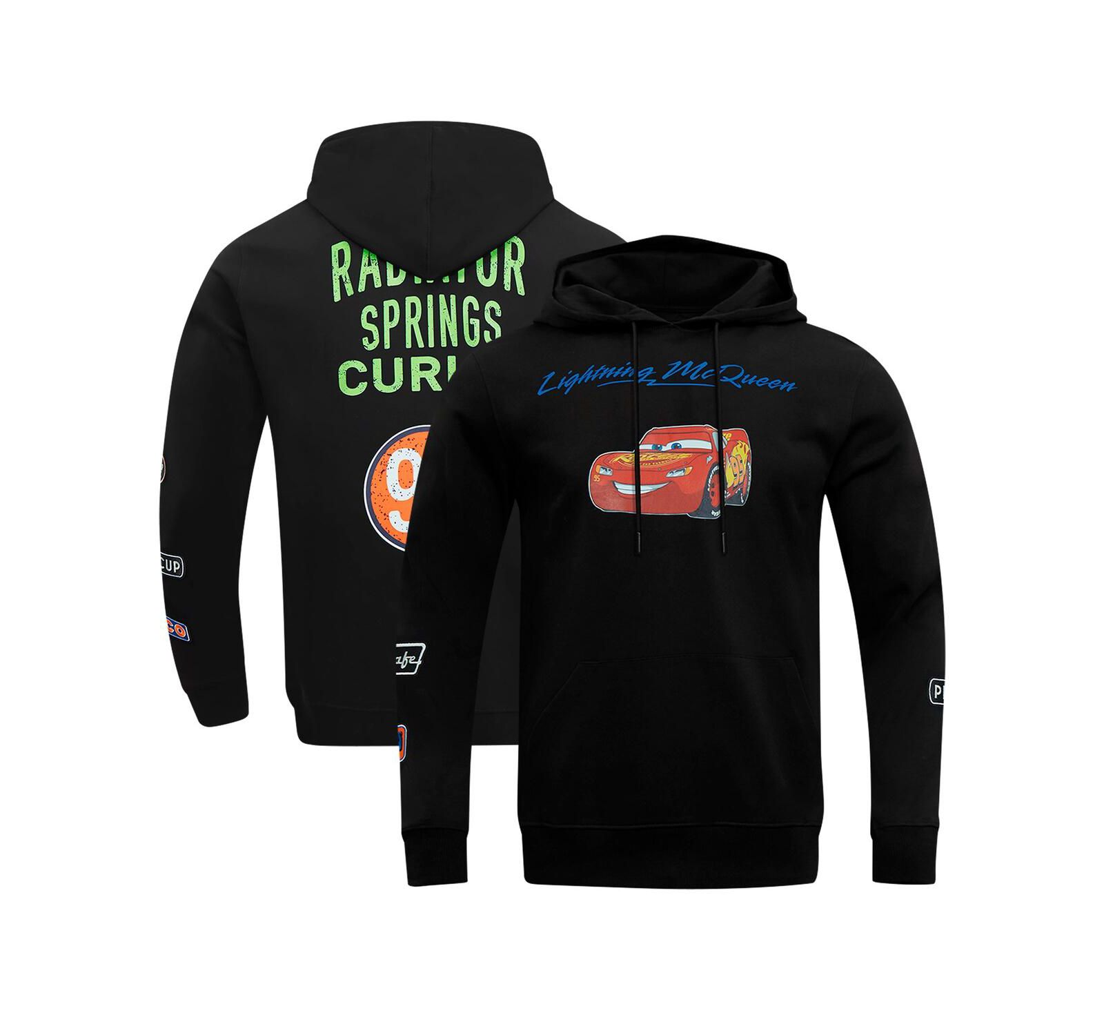 Freeze Max Men's Black Cars Radiator Pullover Hoodie
