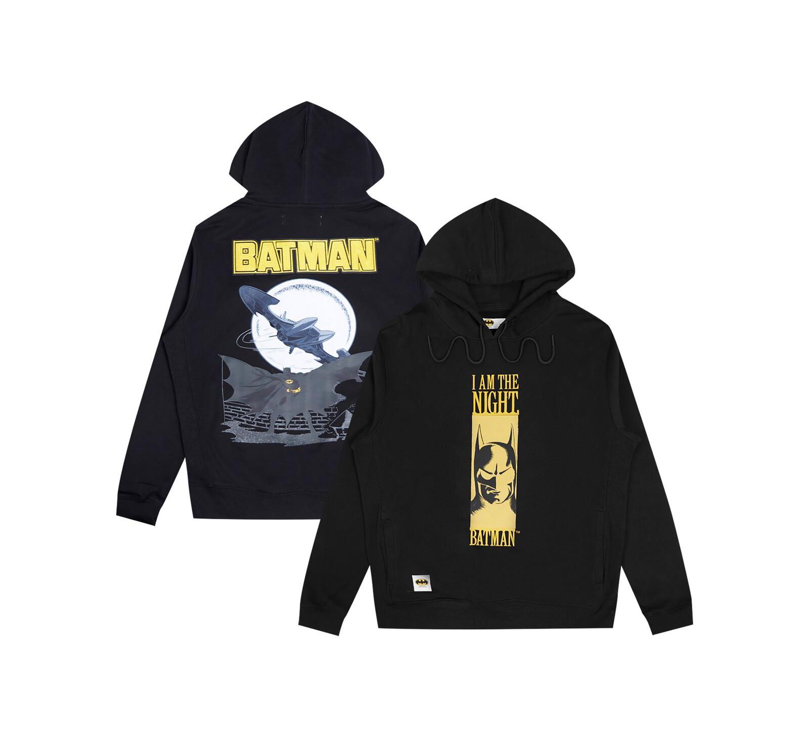 Мужское худи Freeze Max Black Batman Comics I Am The Night