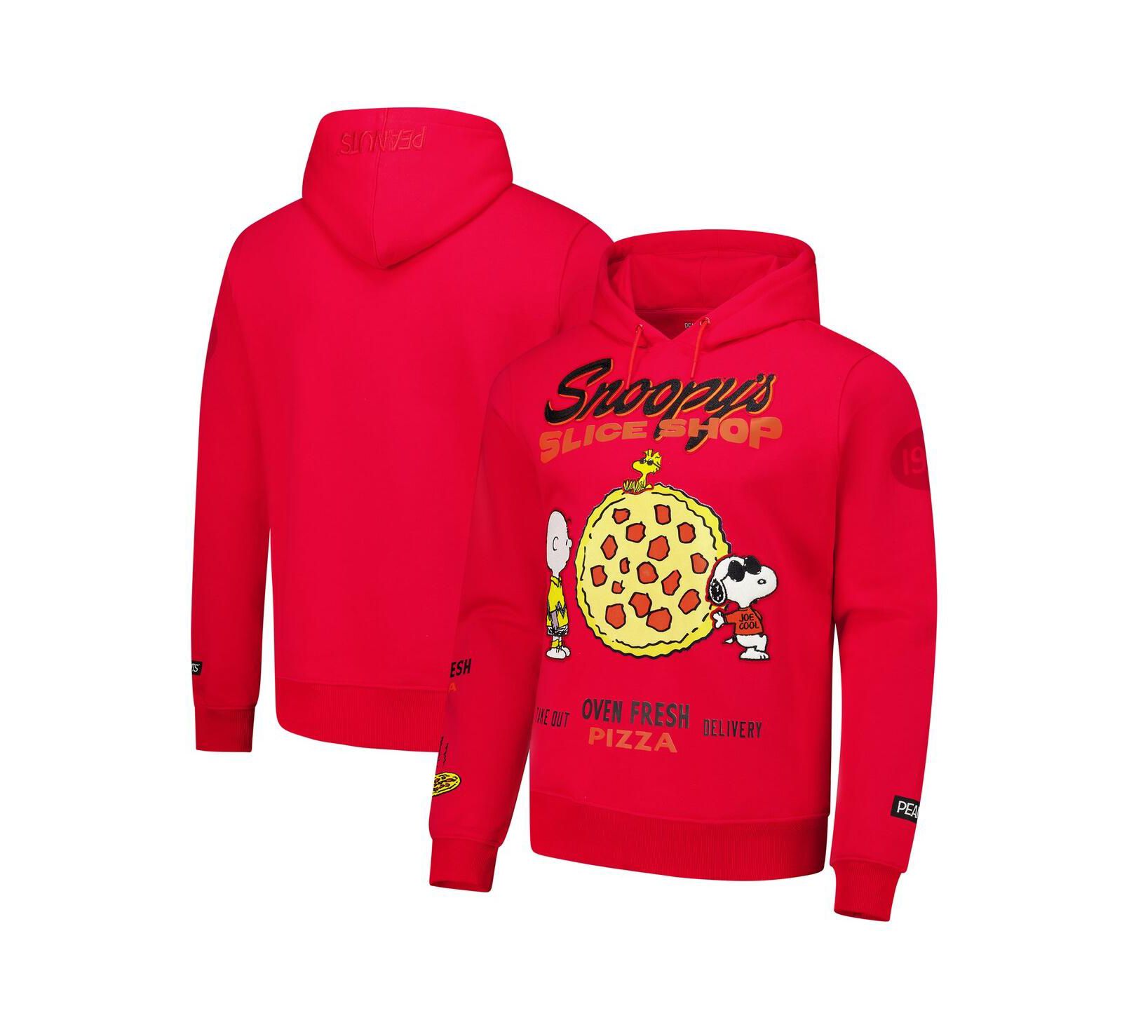 Freeze Max Men's Red Peanuts Woodstock Slice Shop