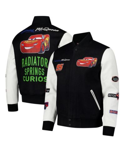 Мужская куртка Freeze Max Men's Black/White Cars Radiator Full-Zip Varsity