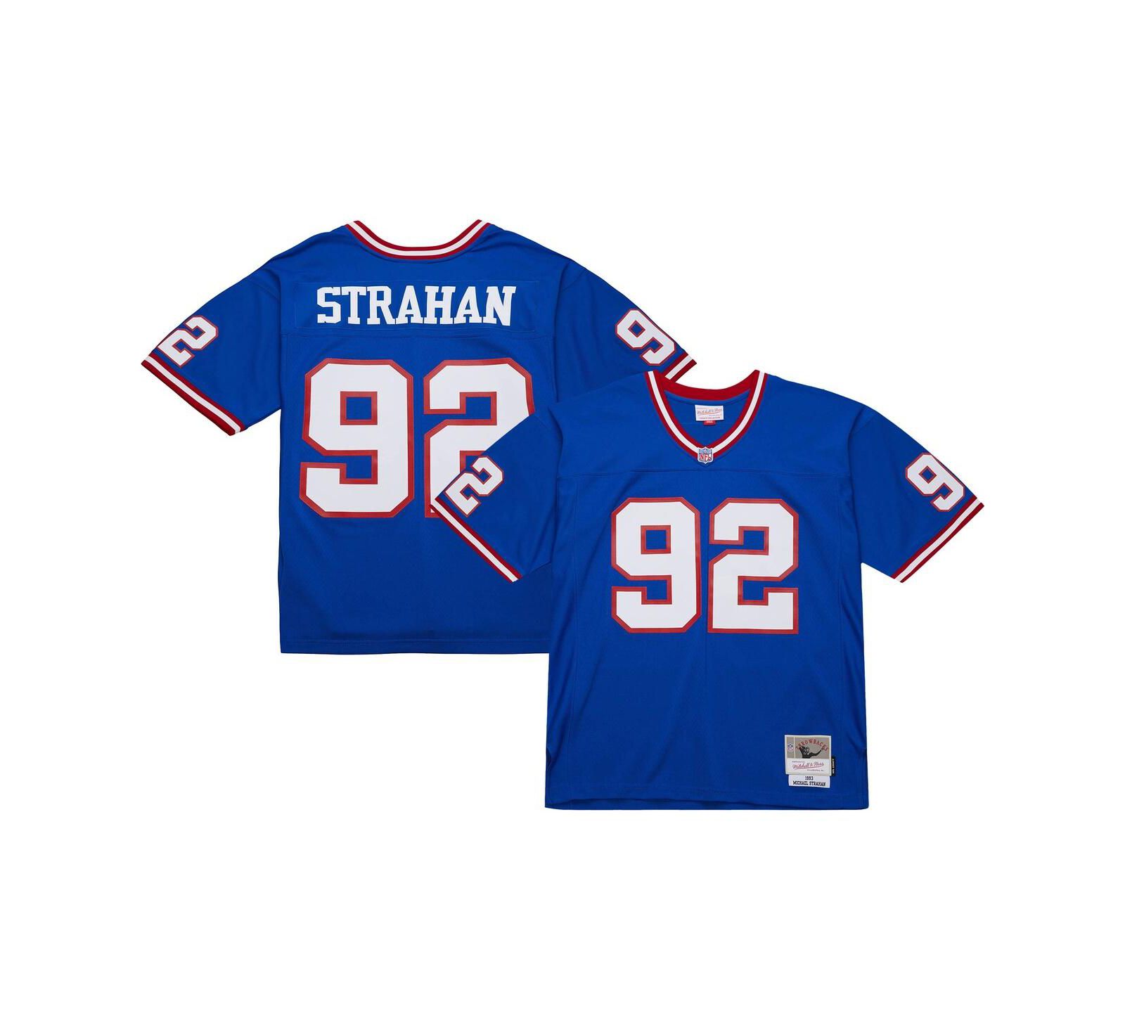 Мужская реплика джерси Mitchell & Ness Michael Strahan New York Giants 1993