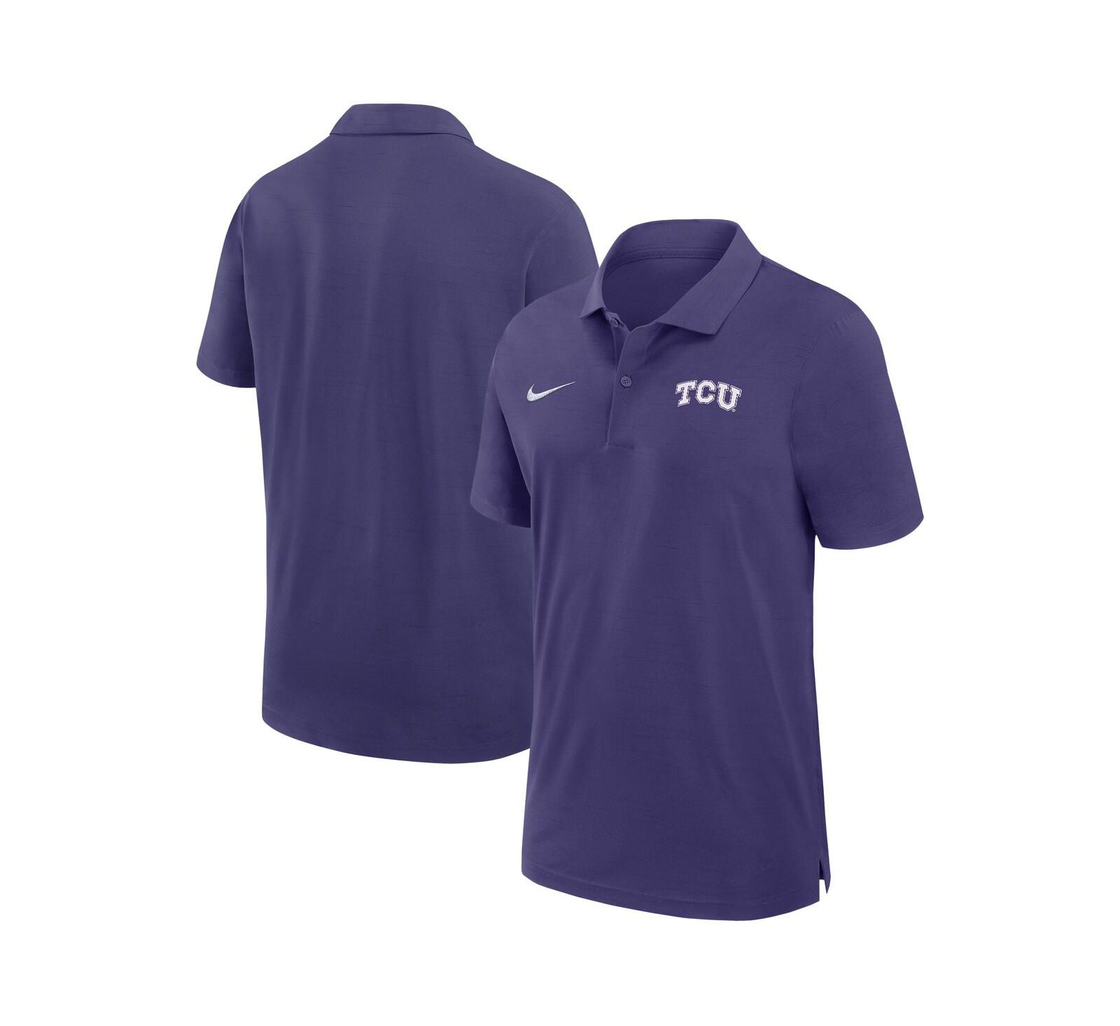 Nike Men's Purple TCU Horned Frogs Performance Polo