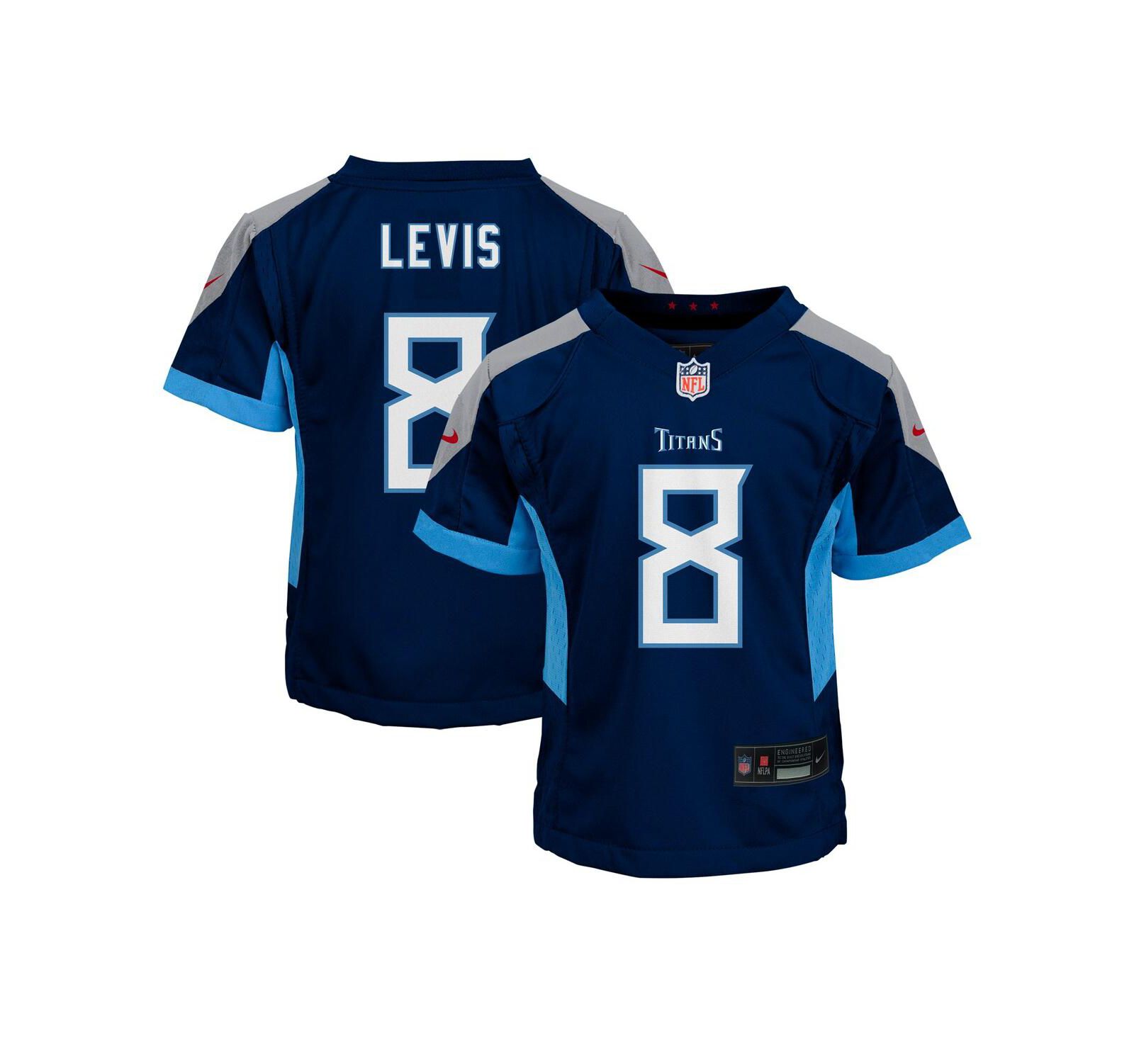Nike Детская джерси Will Levis Navy Tennessee Titans Game