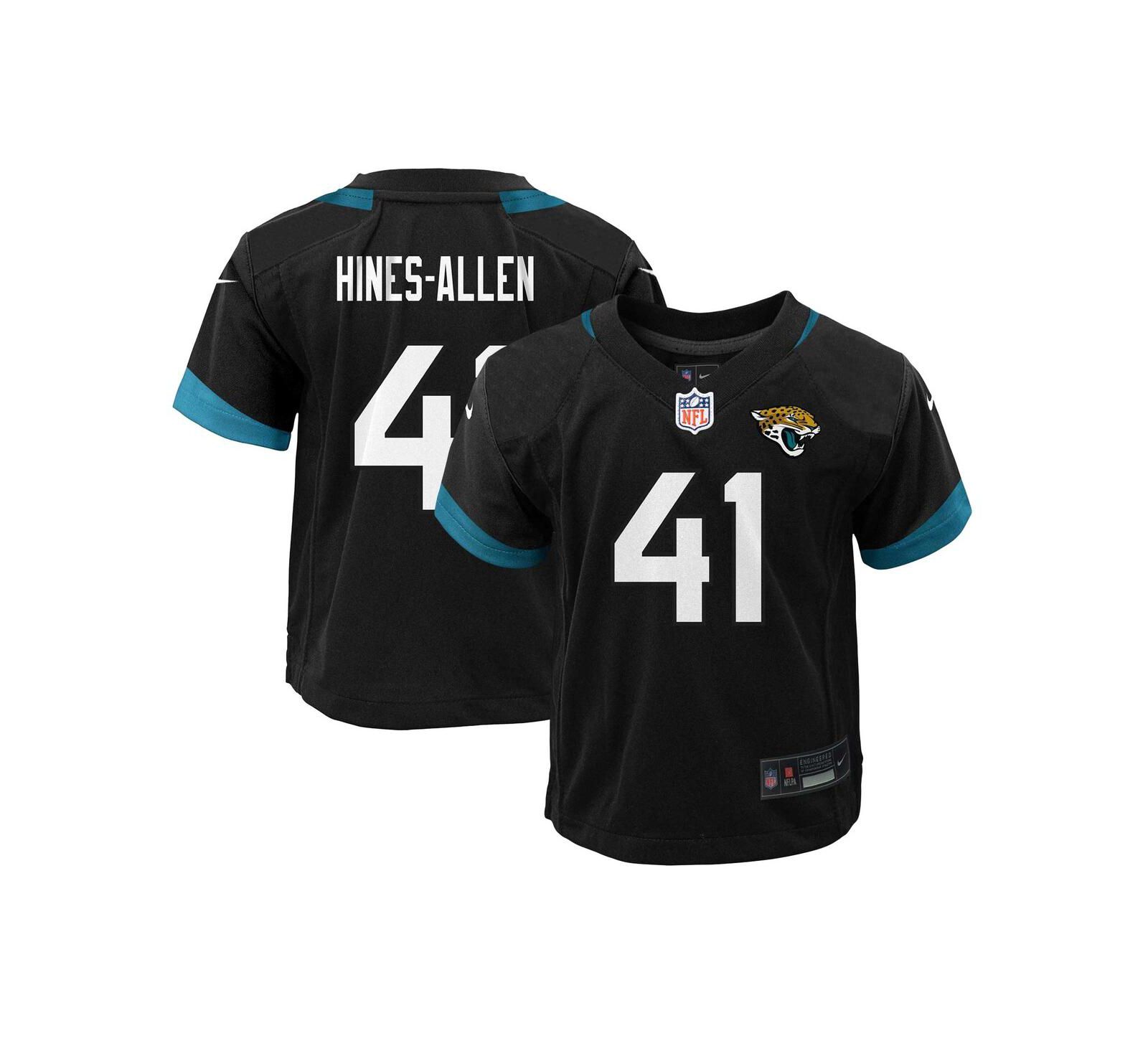 Nike Детская джерси Jacksonville Jaguars Alternate Player Game для Josh Hines-Allen Black