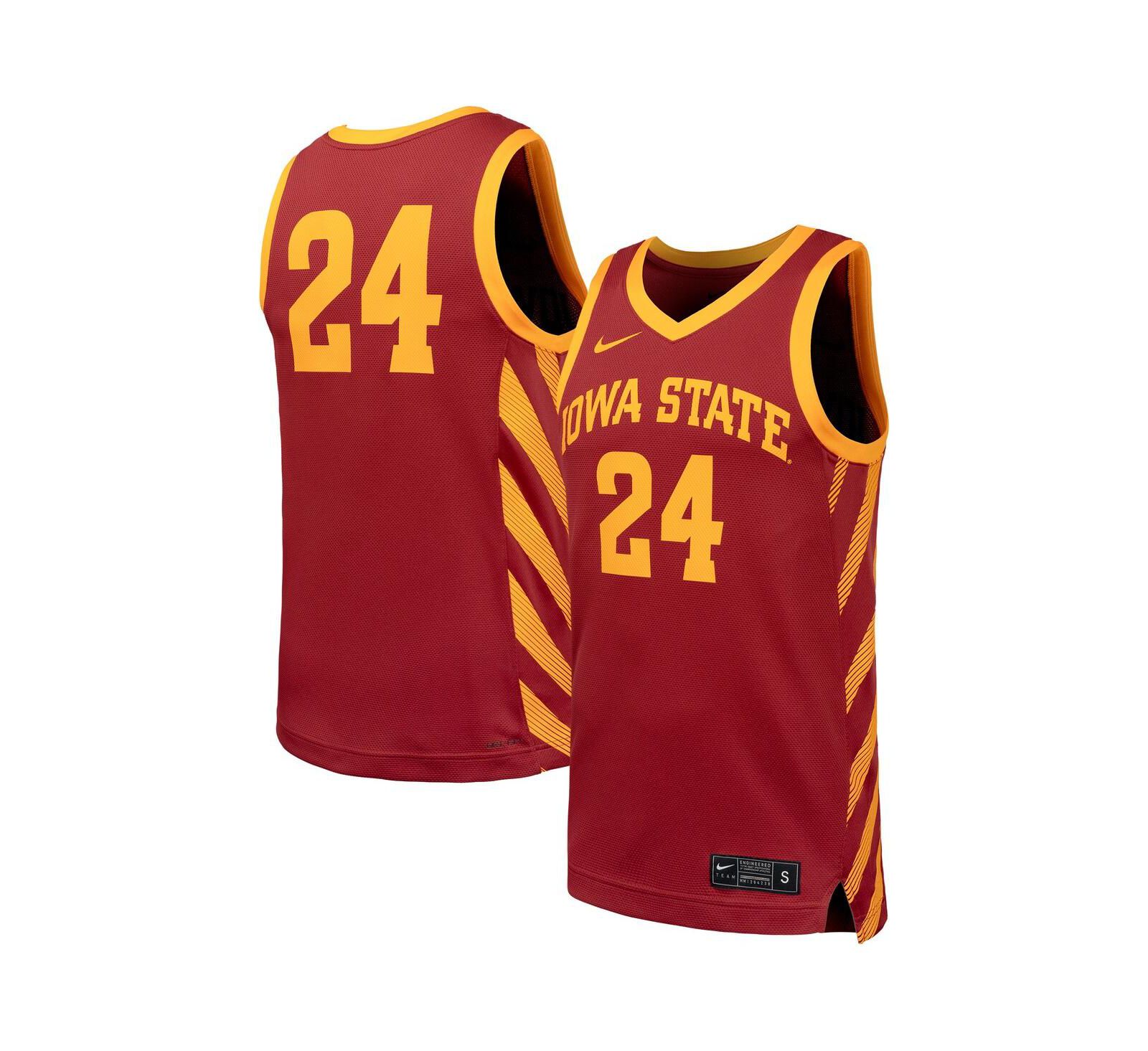 Nike Мужская реплика баскетбольной джерси Iowa State Cyclones Cardinal