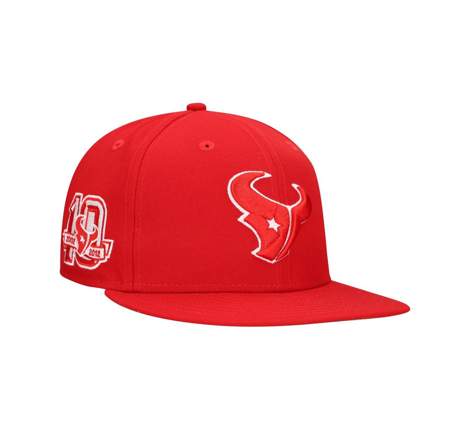 Мужская кепка New Era Houston Texans Main Patch 59FIFTY Fitted