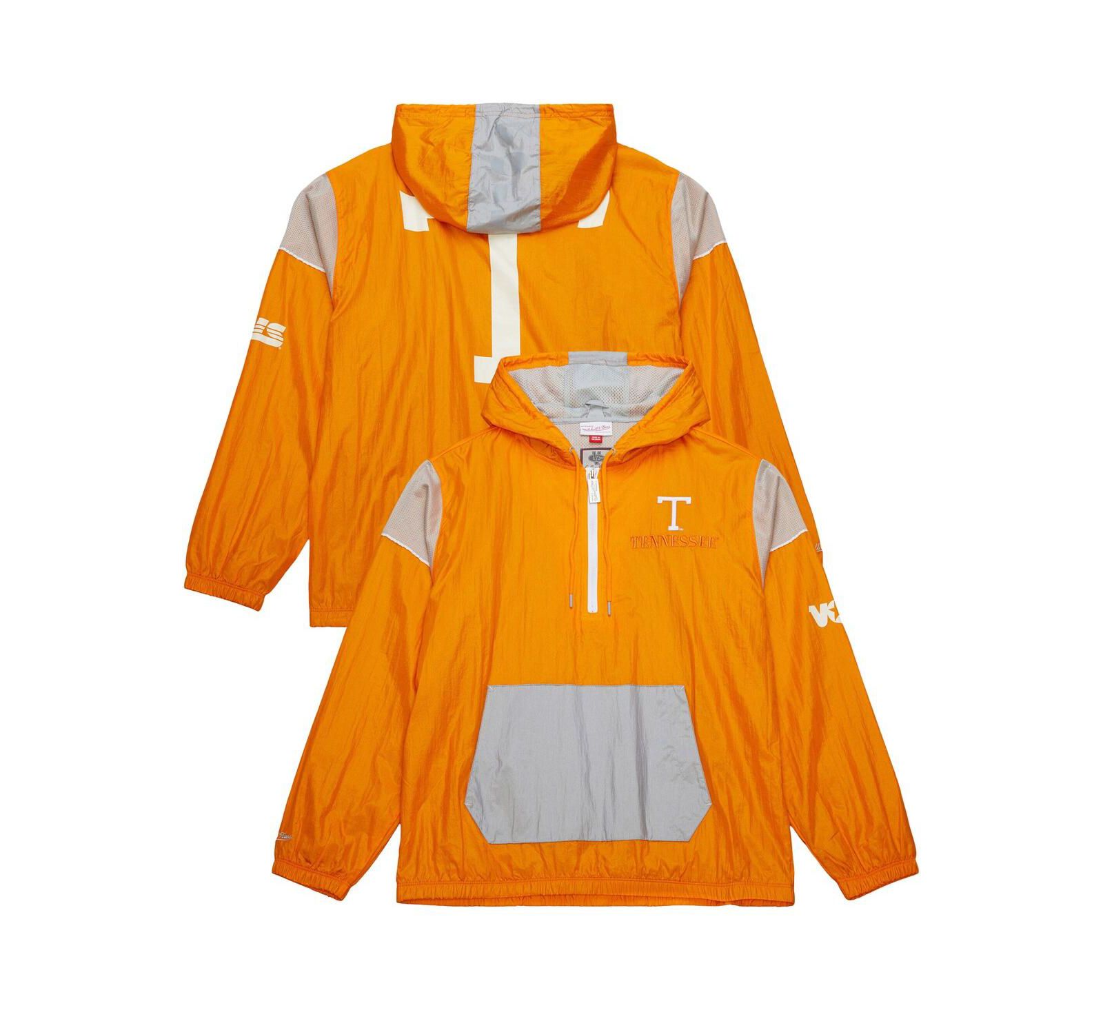 Мужская винтажная толстовка Mitchell & Ness Tennessee Volunteers Anorak Half-Zip