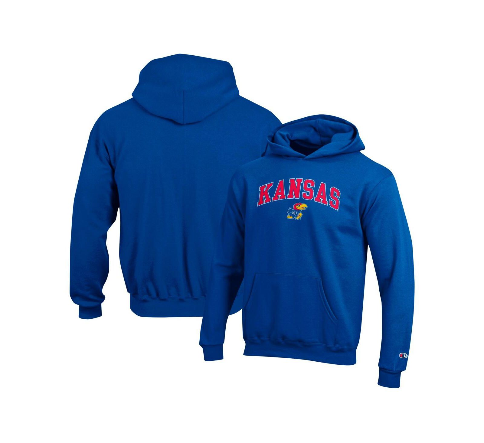 Худи Champion для мальчиков и девочек Kansas Jayhawks Campus