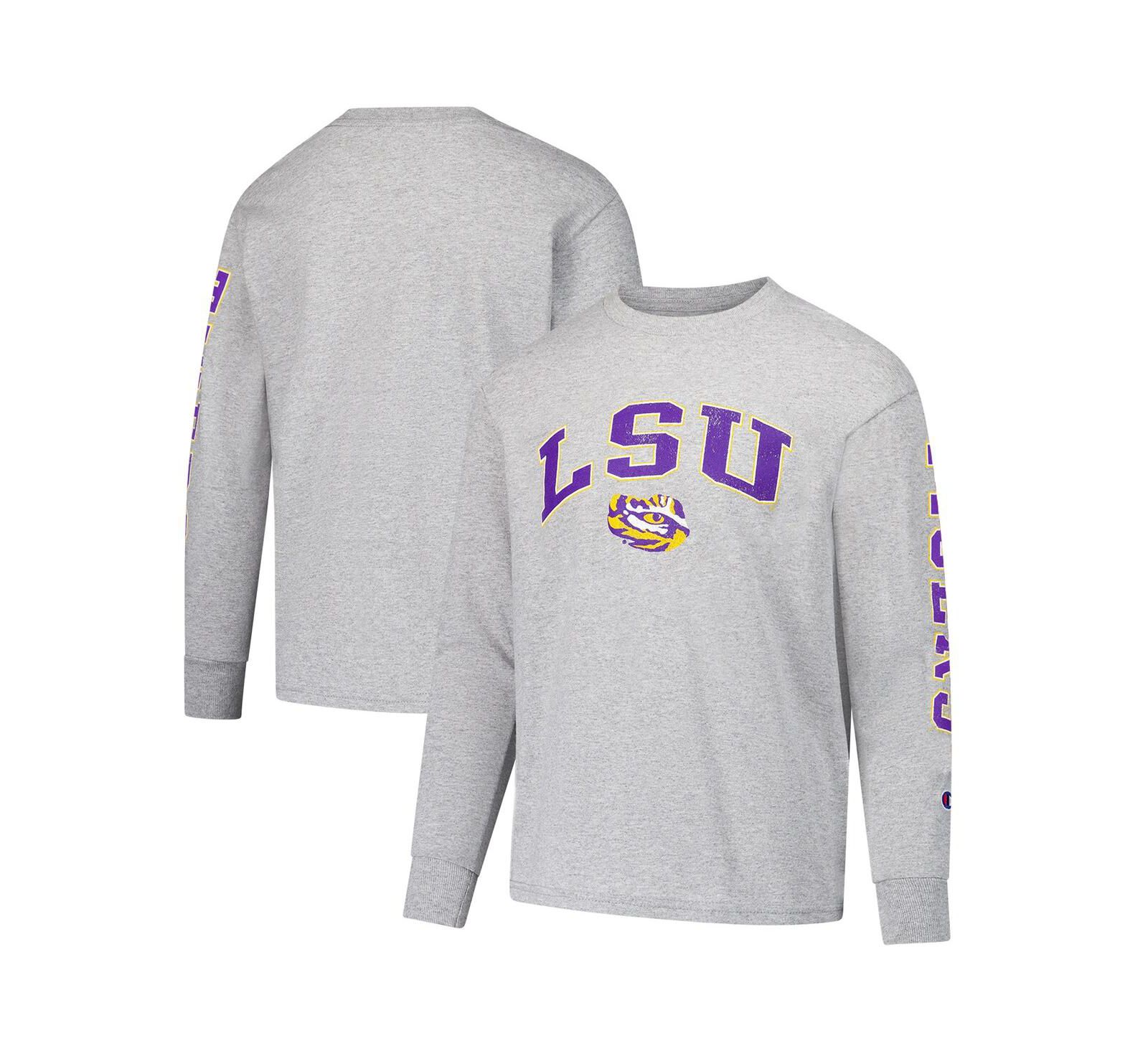Футболка Champion для мальчиков и девочек с логотипом LSU Tigers