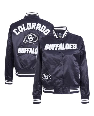 Женская куртка Pro Standard Black Colorado Buffaloes Satin Cultivated Pearl Full-Snap