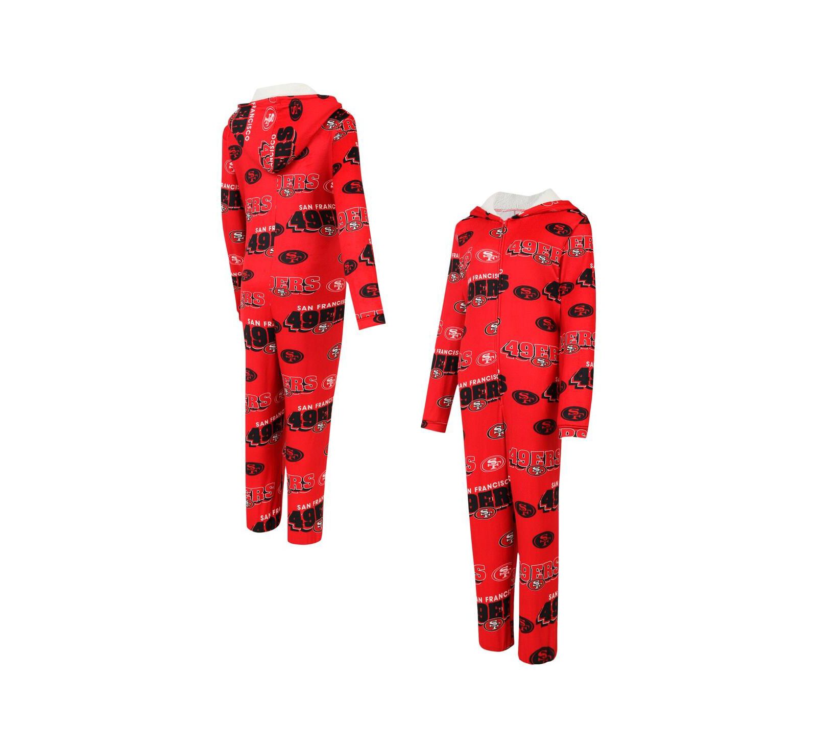 Concepts Sport Женский флисовый комбинезон San Francisco 49ers