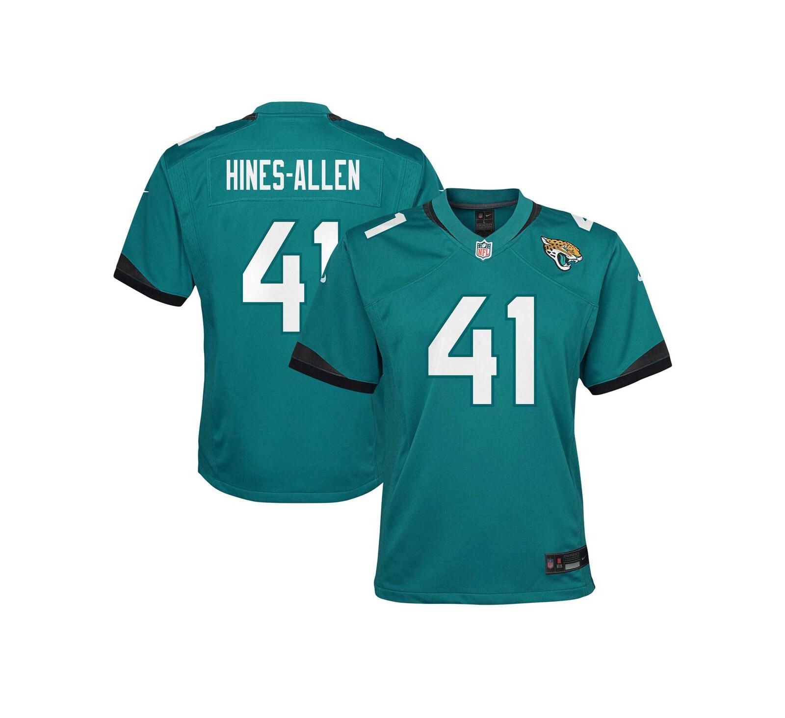 Детская игровая джерси Nike Jacksonville Jaguars Josh Hines-Allen
