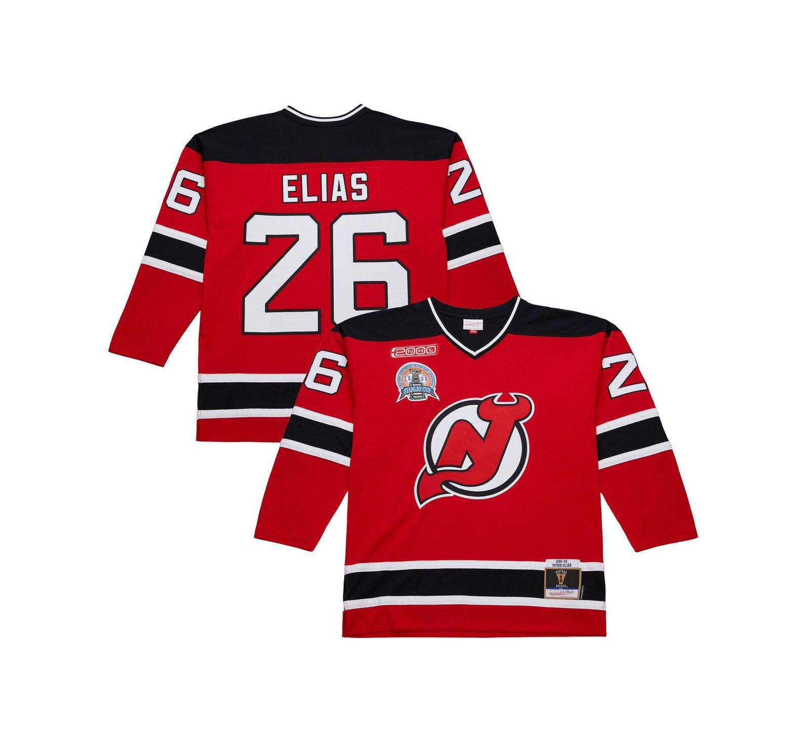 Mitchell & Ness Мужская джерси Patrik Elias New Jersey Devils 1999-00 Power Play Red