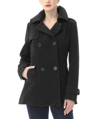Женское шерстяное пальто kimi + kai Mira Hooded Pea Coat