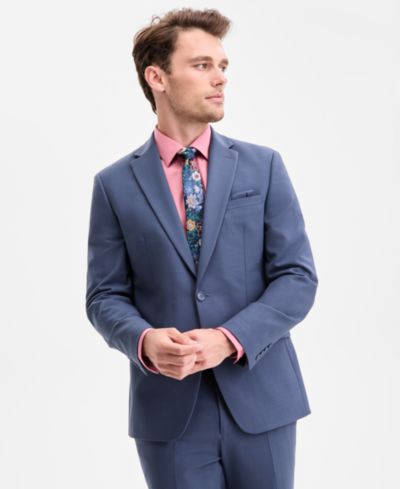 Пиджак Bar III Men's Slim-Fit Wool-Blend Suit Separate