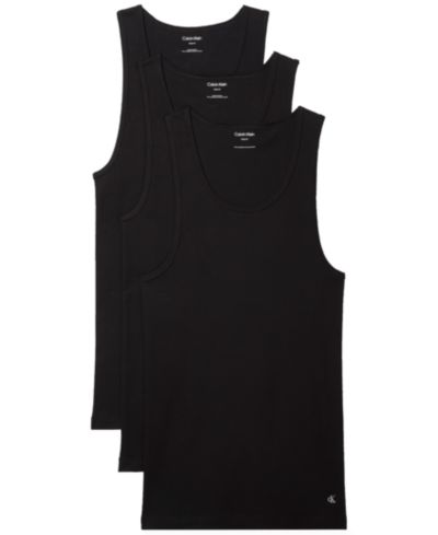 Calvin Klein Мужские майки классические хлопковые, 3 шт