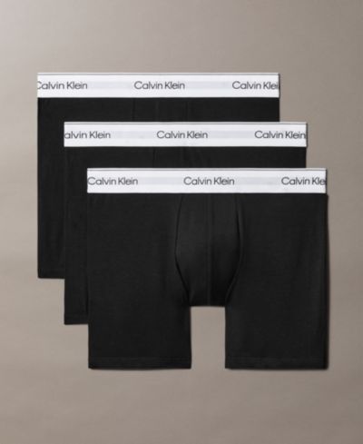 Мужские боксеры Calvin Klein Men's Icon Cotton Stretch, 3 шт.
